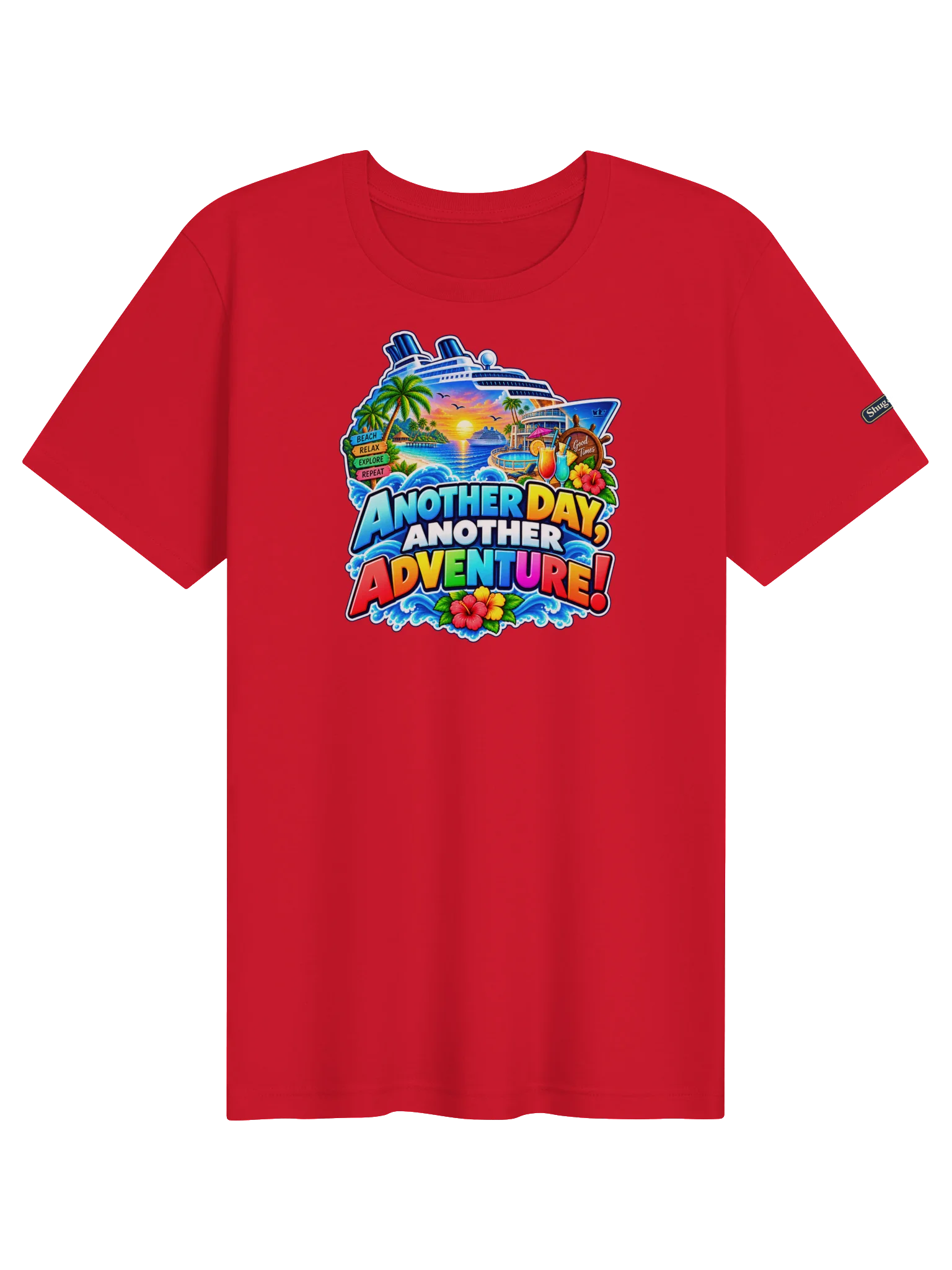 Another Day, Another Adventure Cruising T-shirt product image (1)