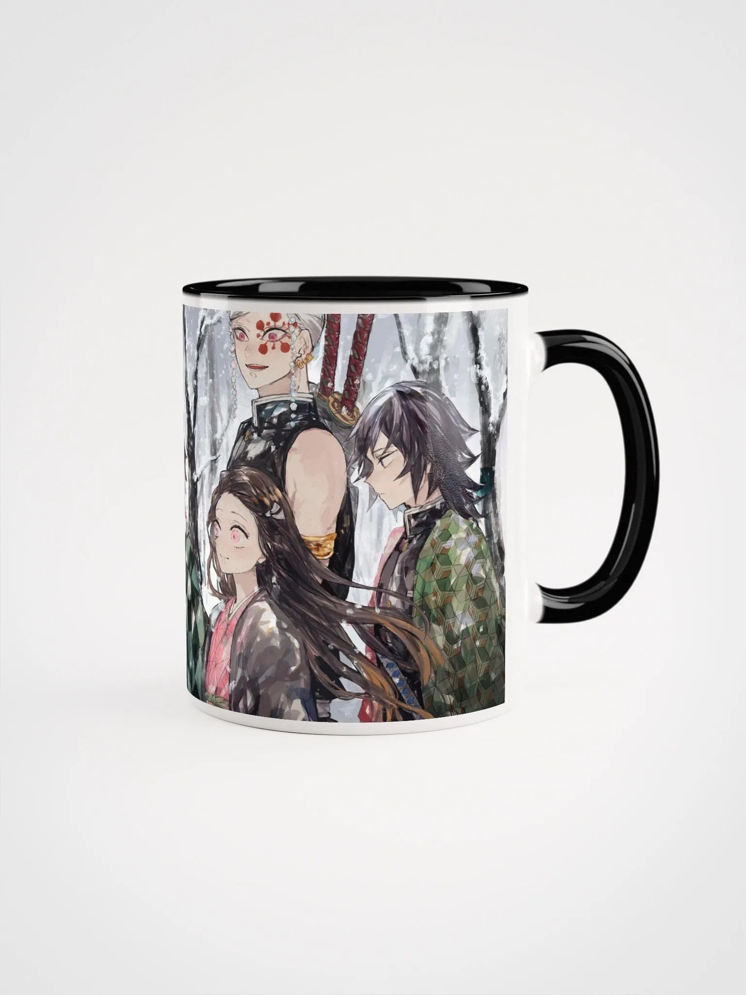 Exclusive Demon Slayer Ceramic Mug with Colorful Interior – Perfect for Fans! product image (10)