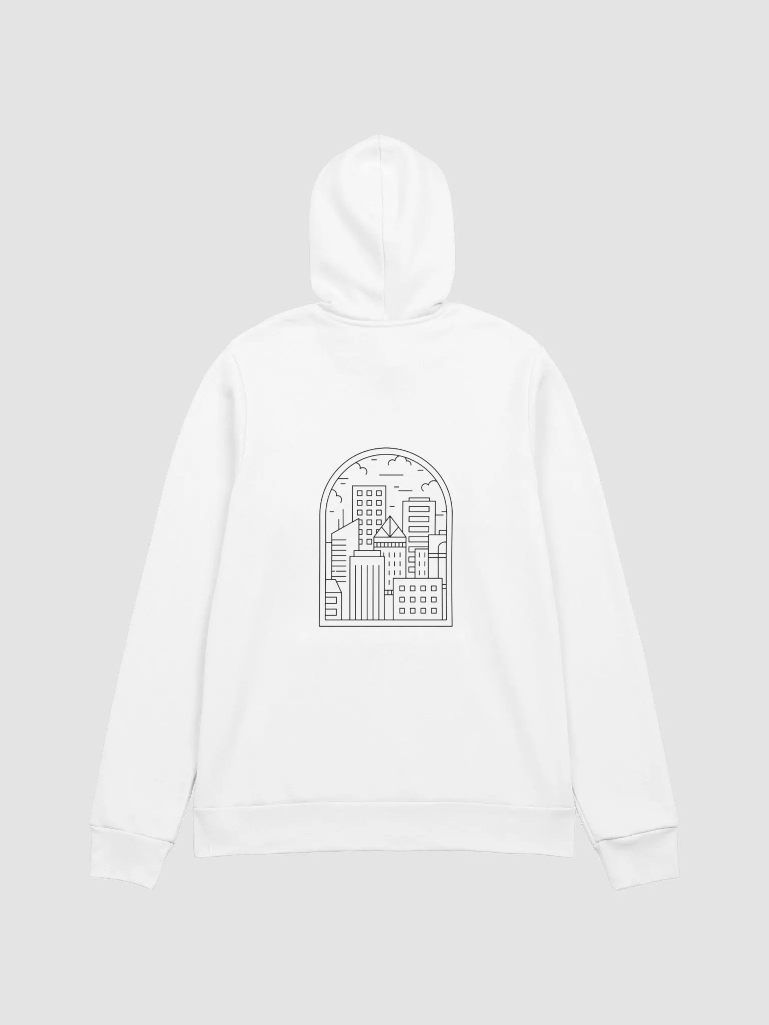 Urban Skyline Window Frame Hoodie product image (2)