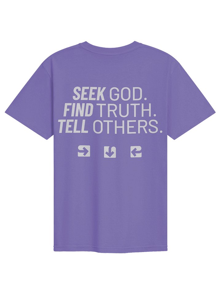 Truthful Hope Branded T-Shirt Purple product image (2)
