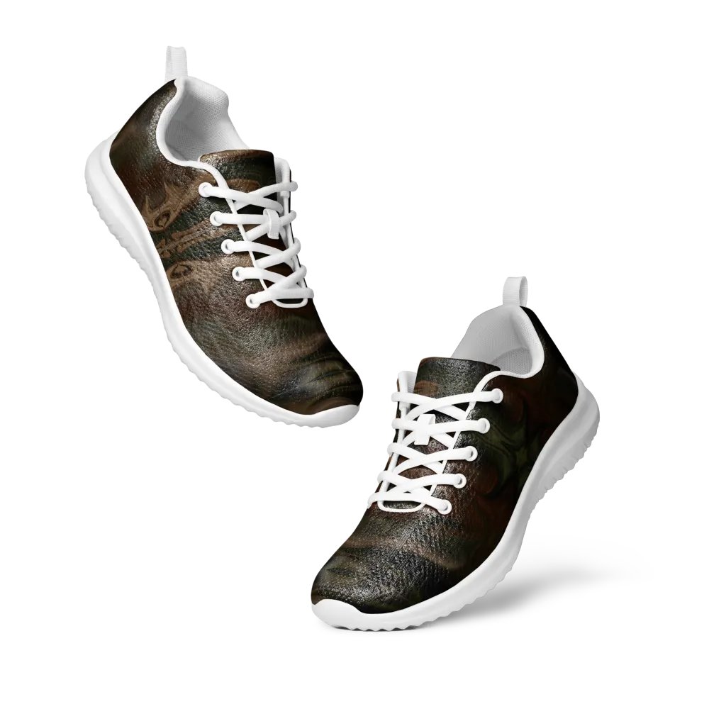 Earth Wave Camouflage Pattern Men's Athletic Shoes product image (11)