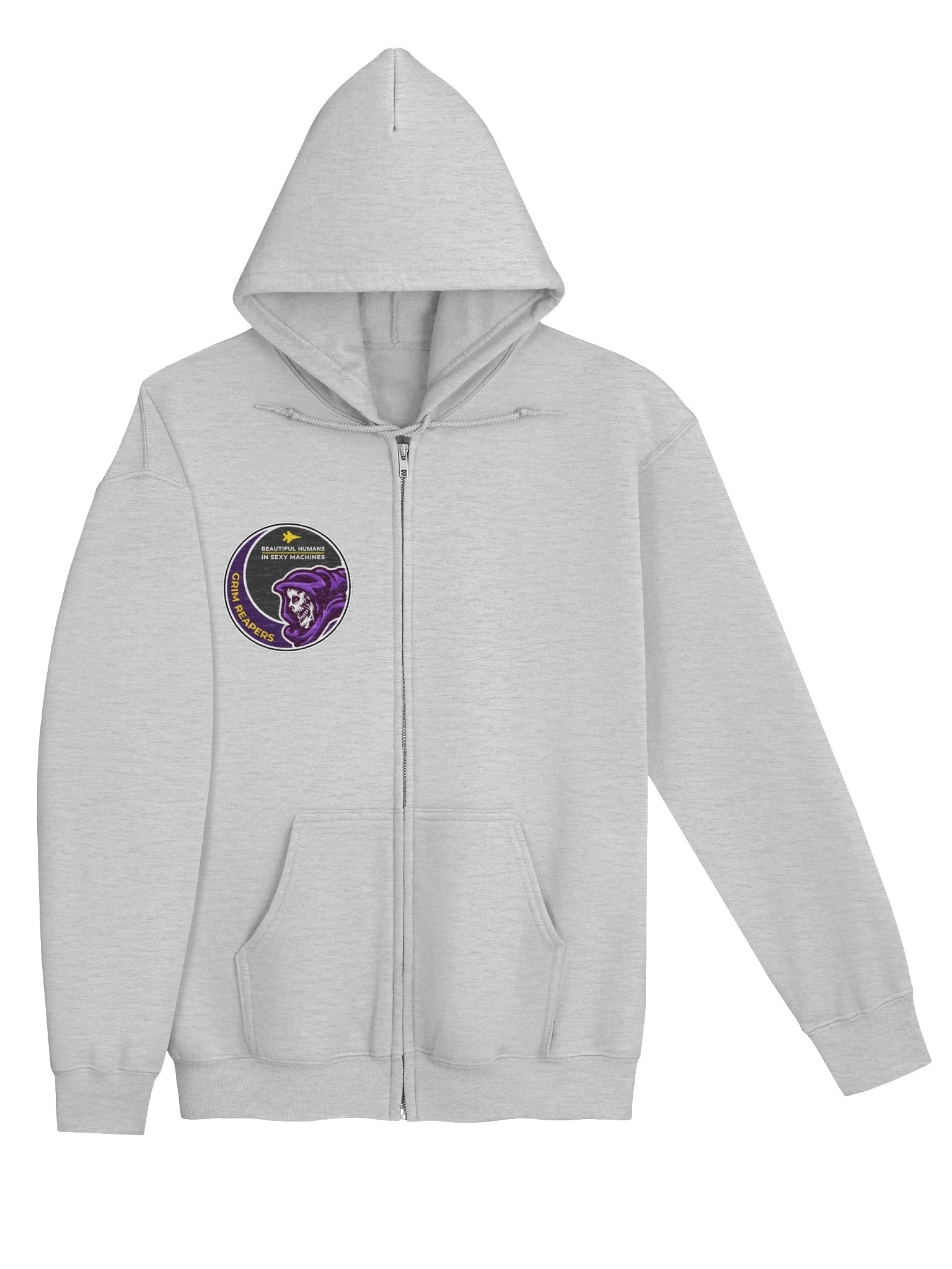 Official Grim Reapers Logo Gildan Zip Hoodie product image (19)