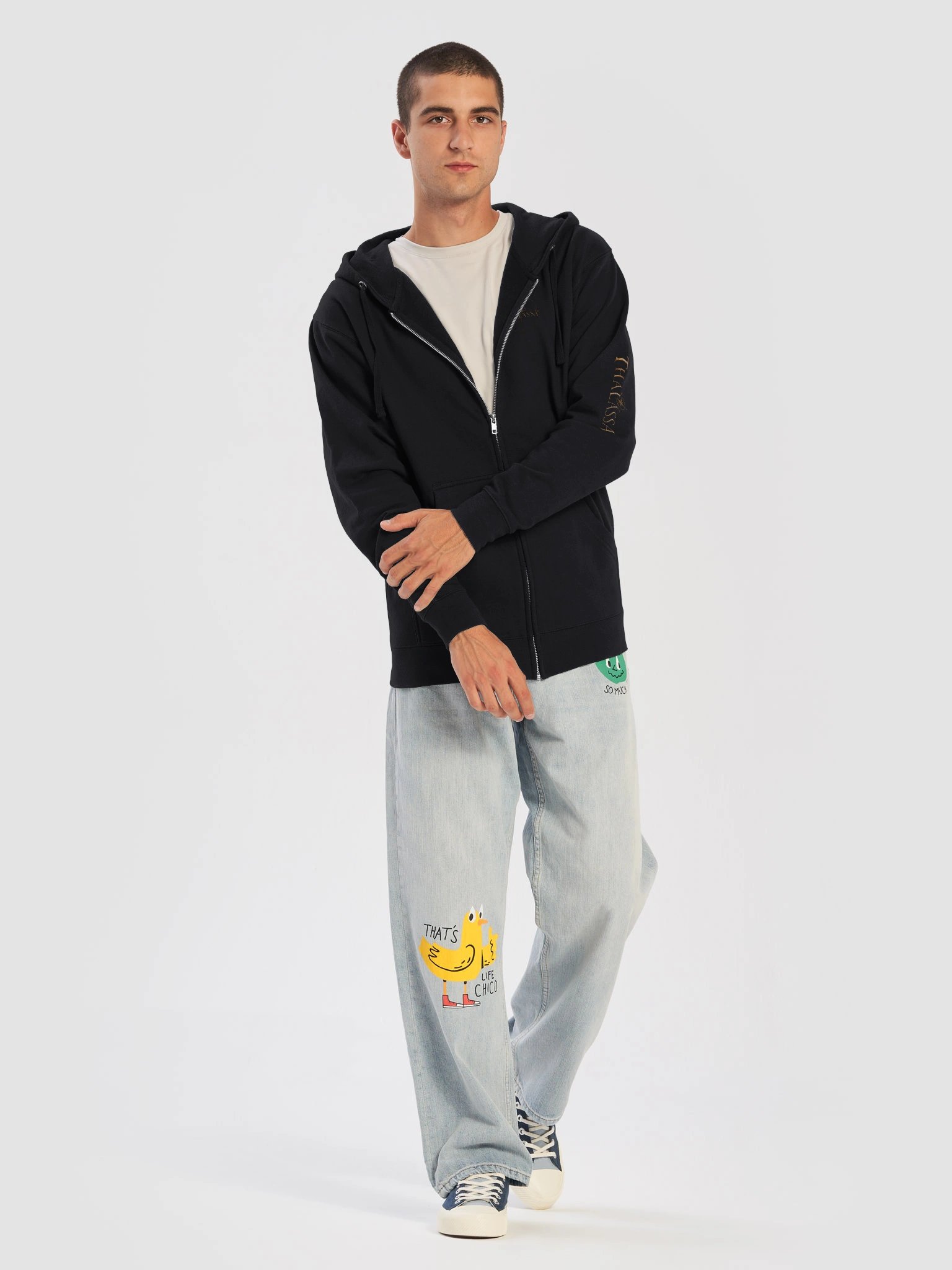 THALASSA - "We March as One" Full-Zip Metal Hoodie product image (7)