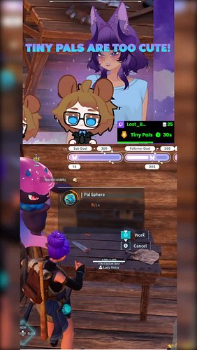 The Cutest Palworld CrowdControl! #palworld #tiny #gamingfunny #cuteclips #KeiraLIVE #streamladder #CrowdControl #KeiraCLIPS ...
