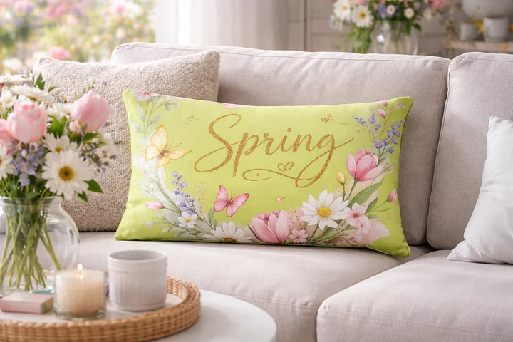 Blooming Spring All-Over Print Pillow product image (1)