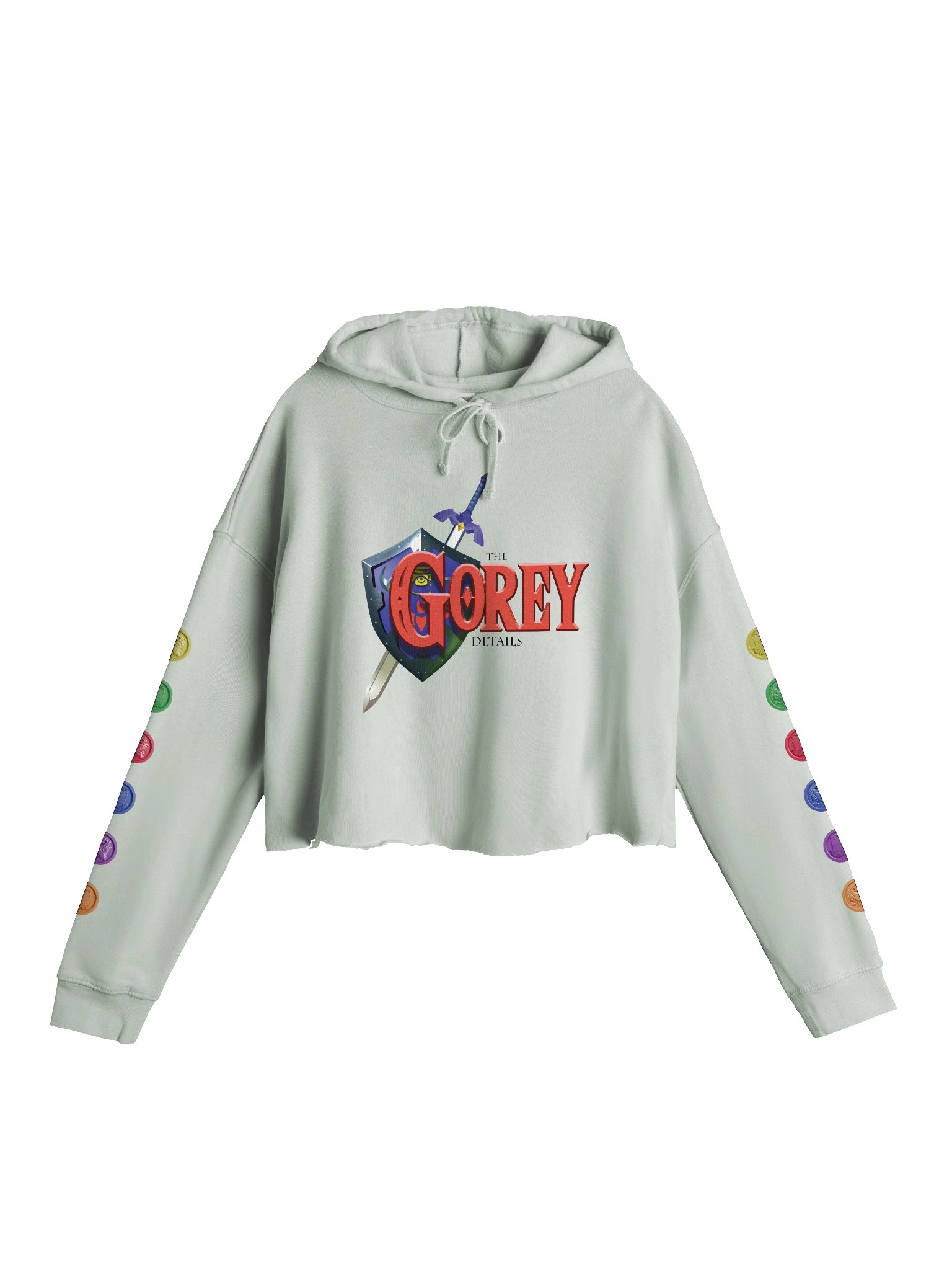 Hero of Time - Independent Trading Co. Women’s Lightweight Cropped Hoodie product image (14)