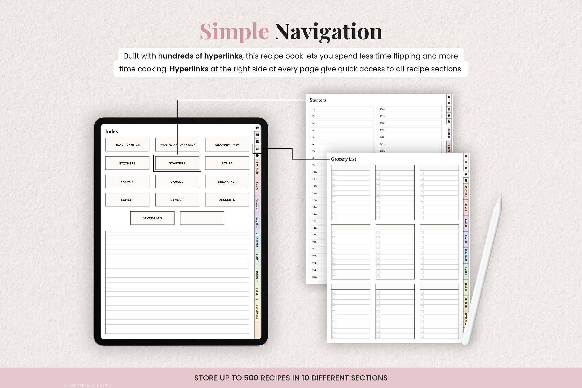 Digital Recipe Book - Colorful product image (2)
