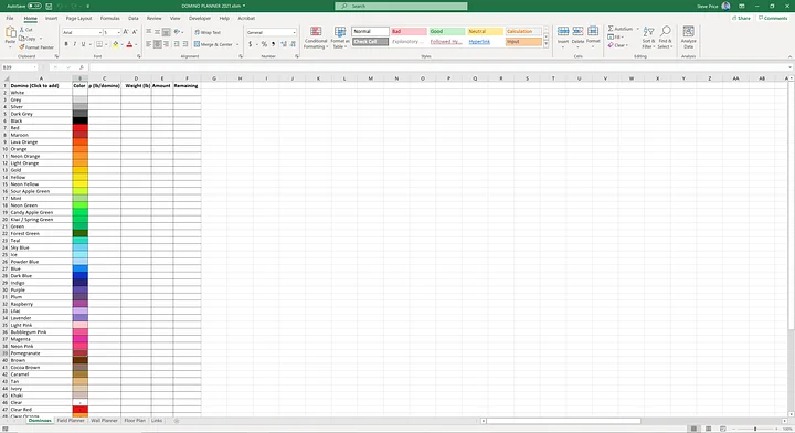 Domino Planner 2021 product image (1)