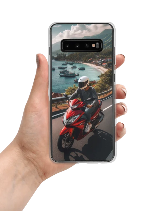 Coastal Ride Samsung® Clear Case | AI Design product image (7)