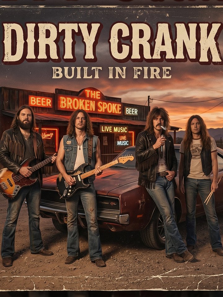 Dirty Crank - Built in Fire (Full Album ) product image (1)