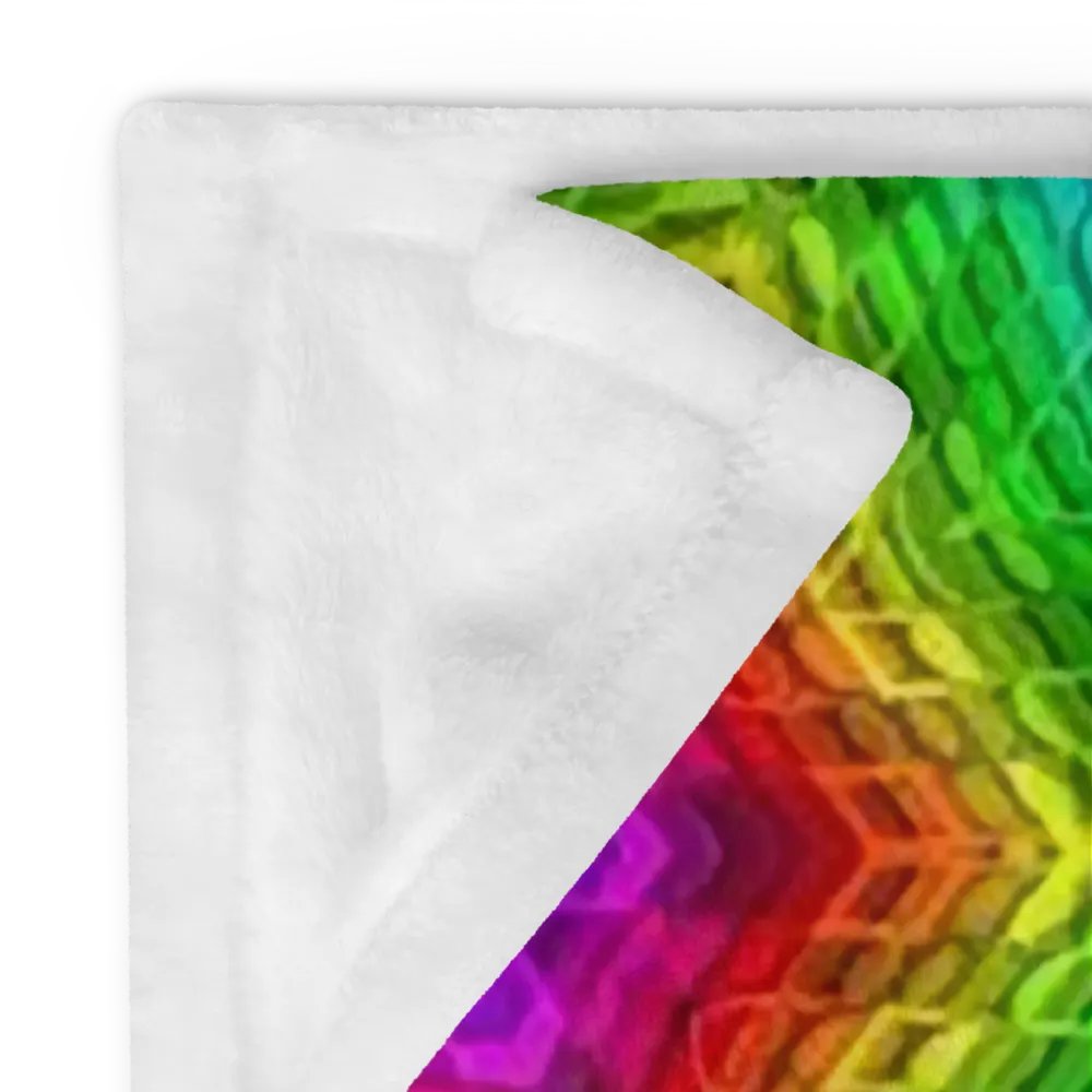 Colorful Hexagons Throw Blanket product image (24)
