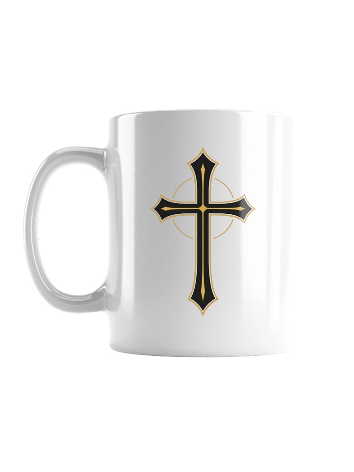 Ornate Gold Cross Mug product image (2)