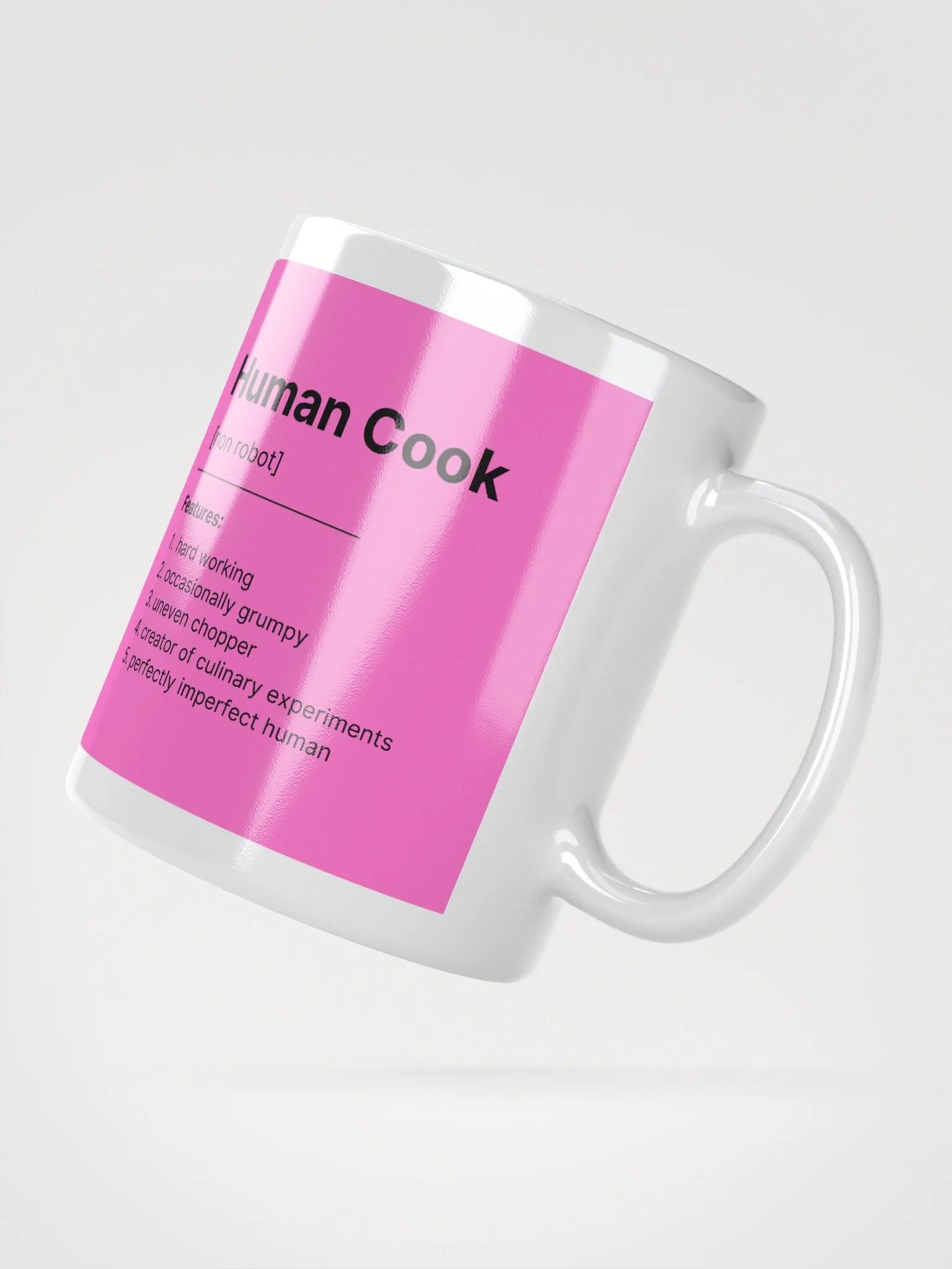 Human Cook Mug - Pink product image (3)