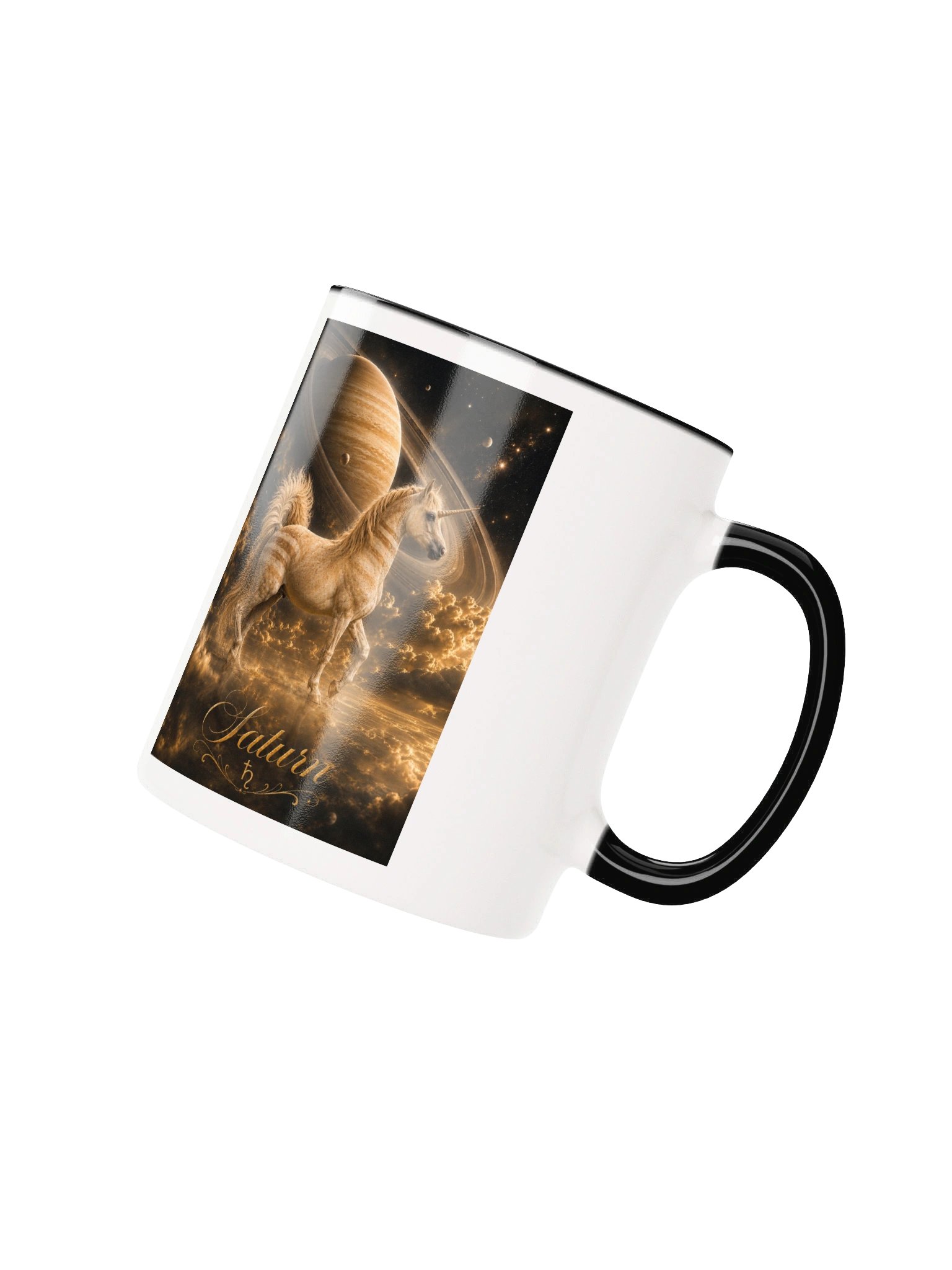 Saturn Unicorn Ceramic Mug product image (7)