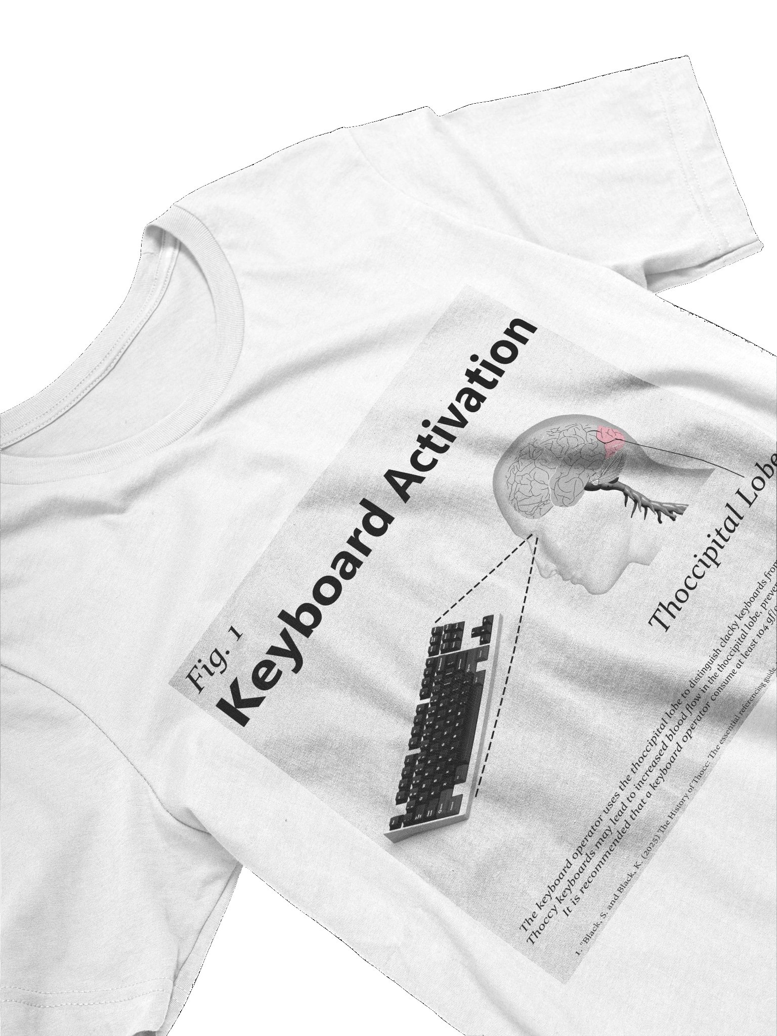 Keyboard Activation Diagram T shirt product image (3)