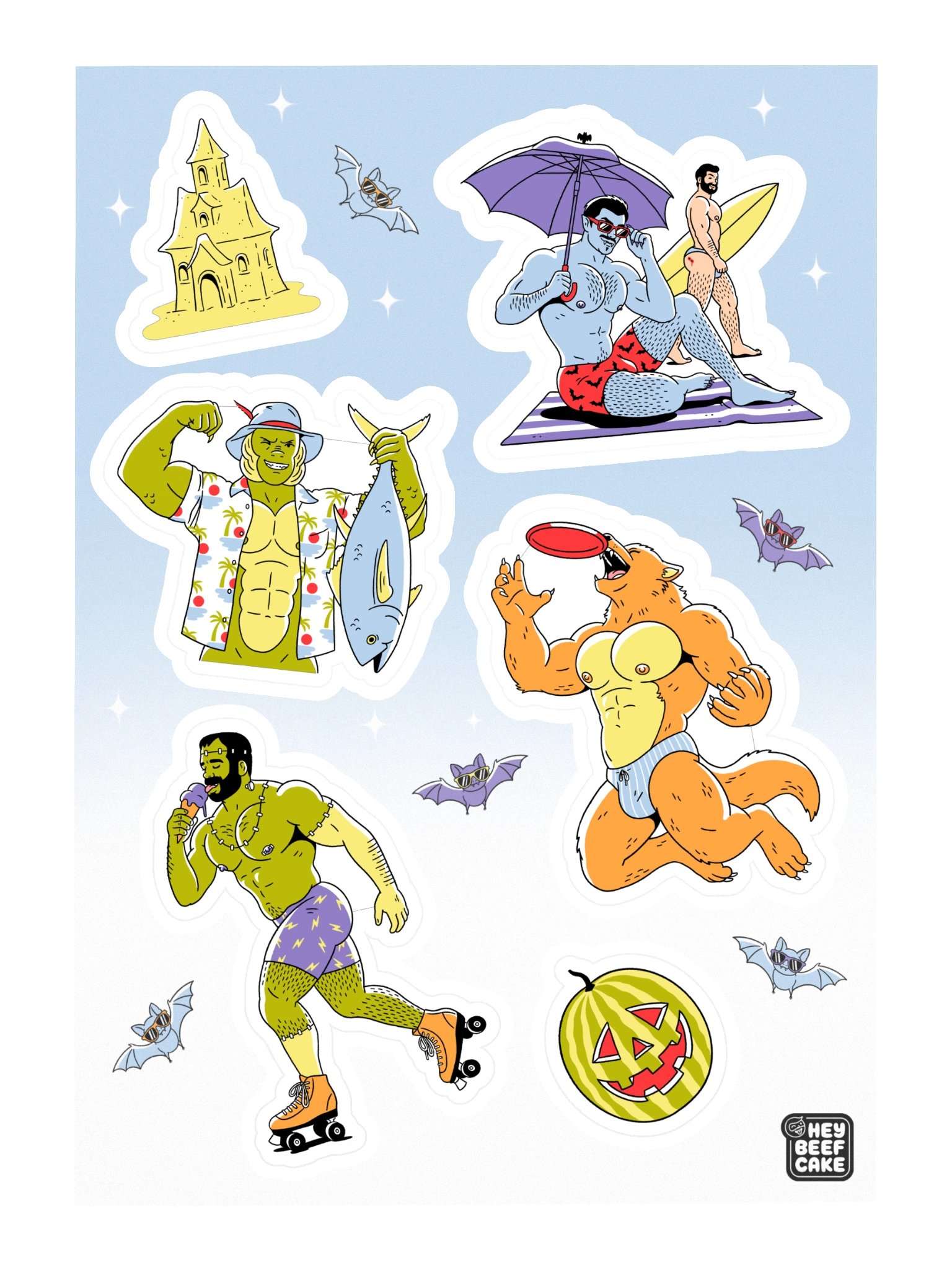 SUMMERWEEN Sticker Sheet product image (3)