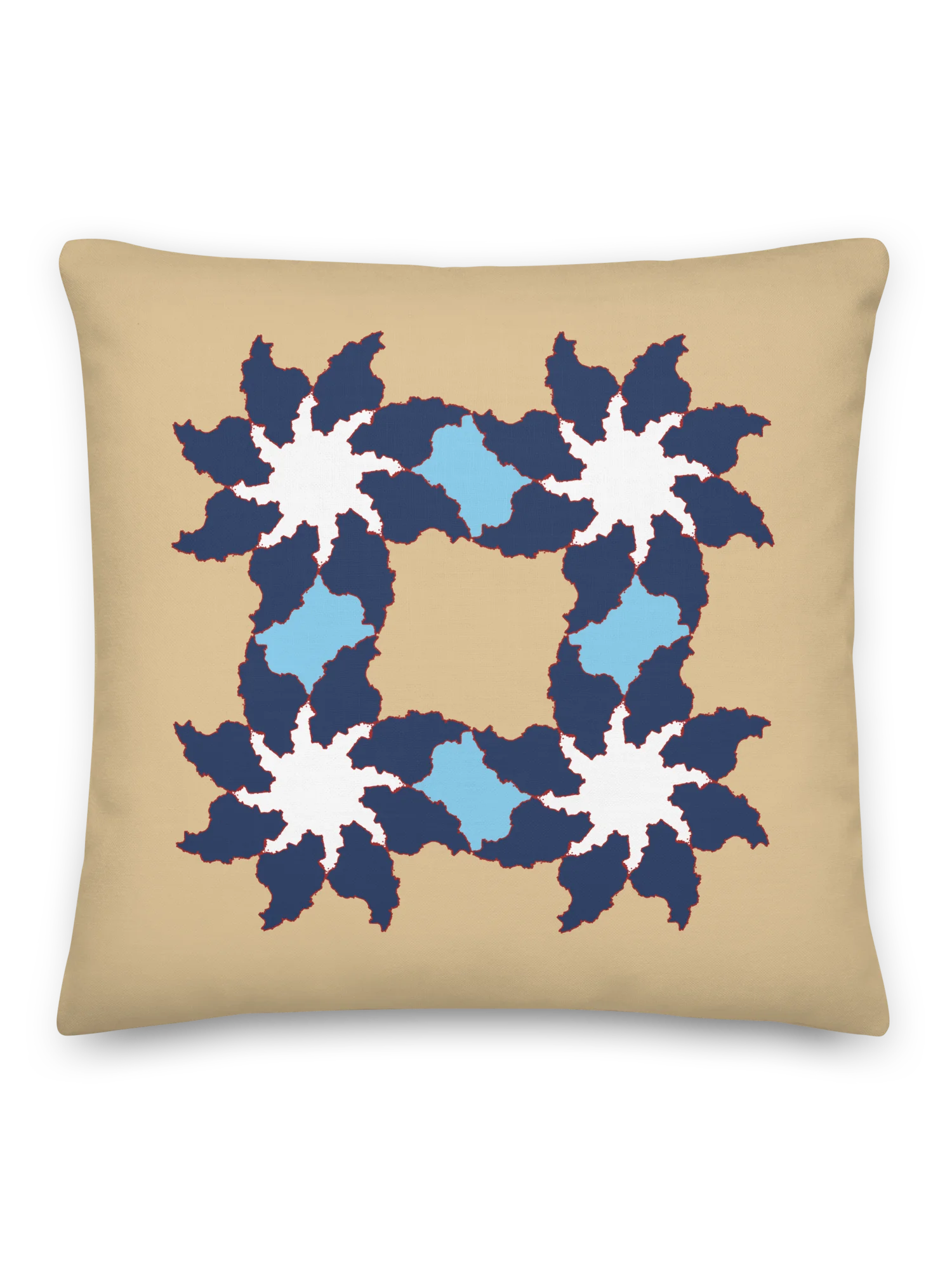 Where Iran Blooms Cushion Cover, Sand product image (1)