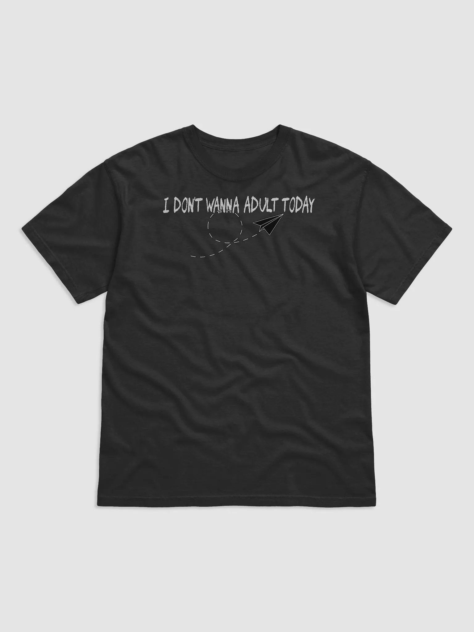 I Don't Wanna Adult Today Dyed Tee product image (1)