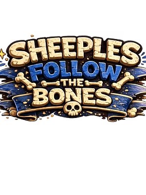 ''Sheeples Follow The Bones'' Stainless Steel Tumbler product image (4)