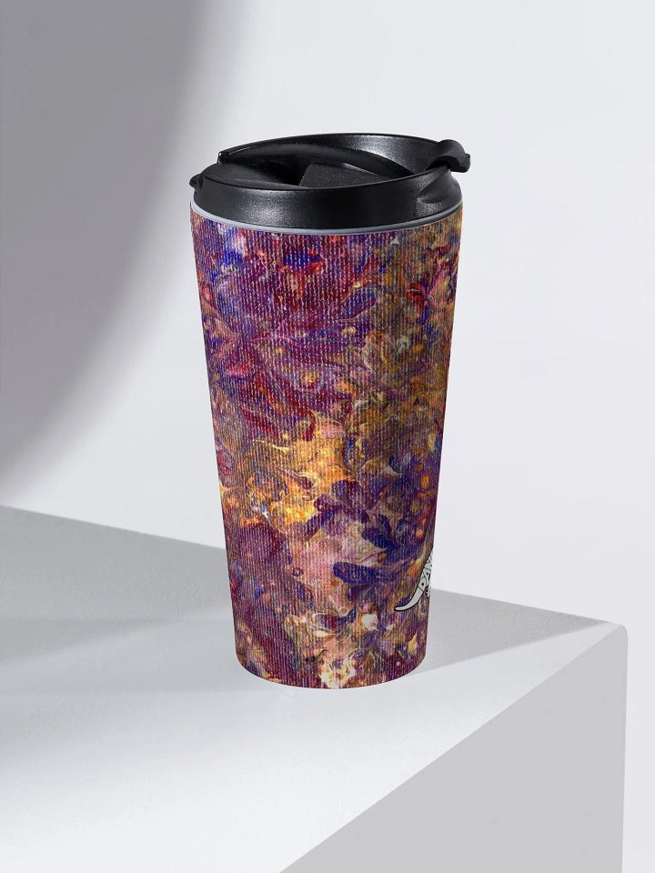 Victorian Flowers Fluid Acrylic Travel Mug product image (2)