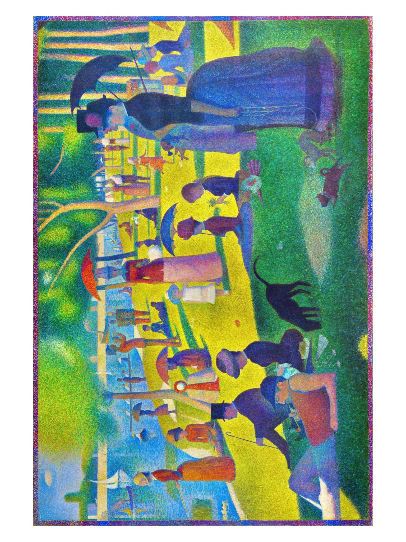 A Sunday Afternoon on the Island of La Grande Jatte — XLarge Poster product image (1)