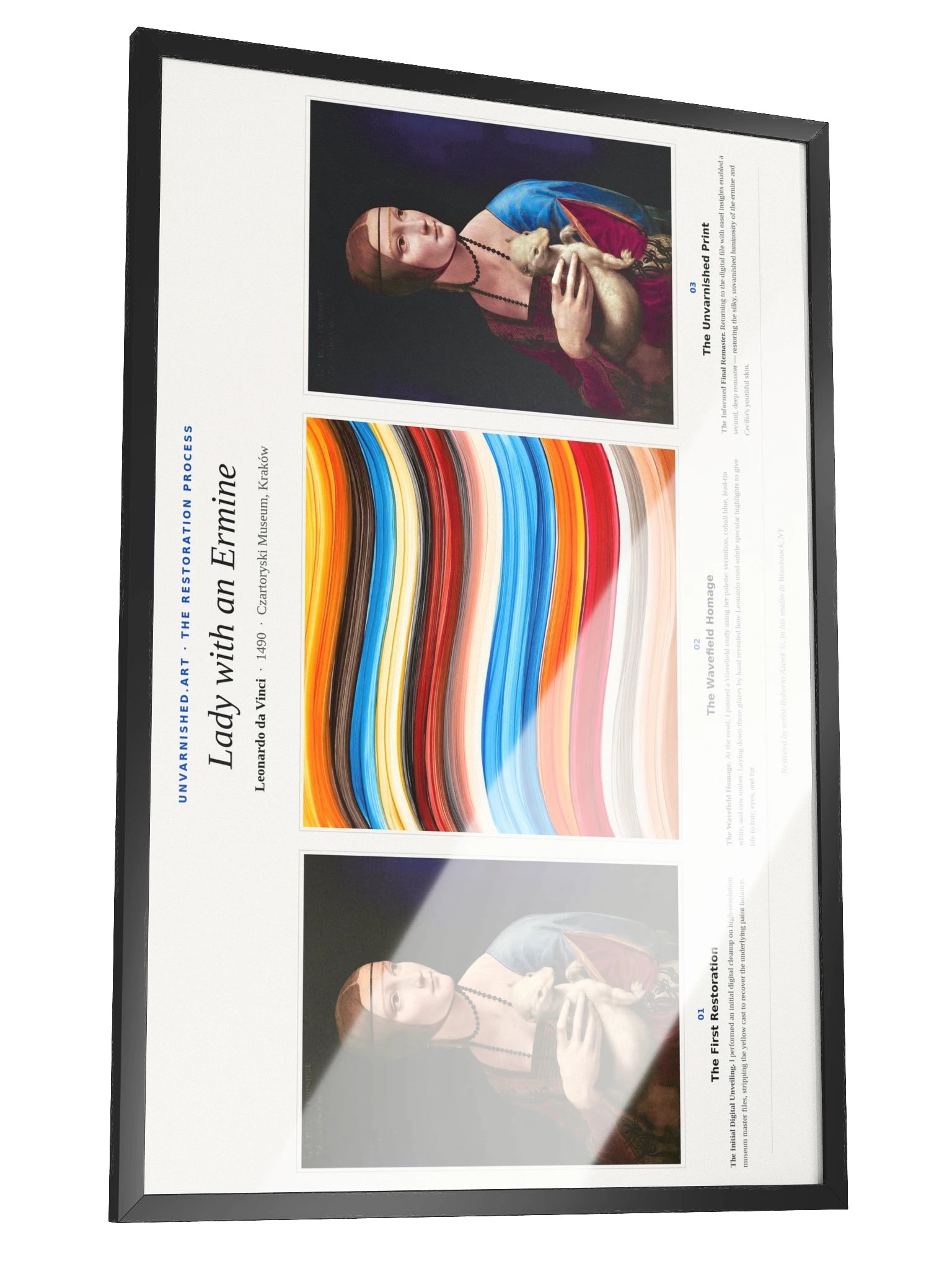 Lady with an Ermine — Framed Process Poster product image (2)