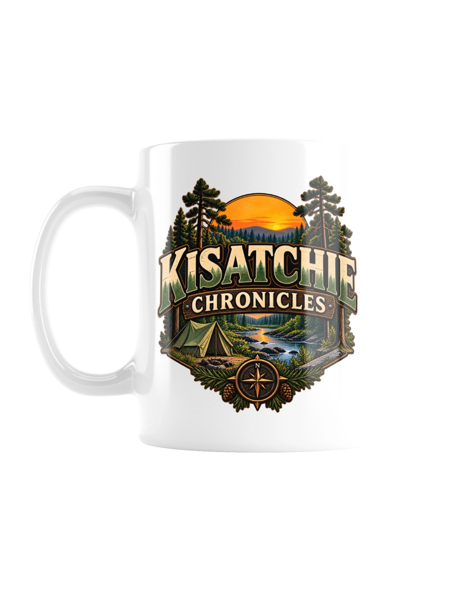 Kisatchie Chronicles Camping Logo Mug product image (1)