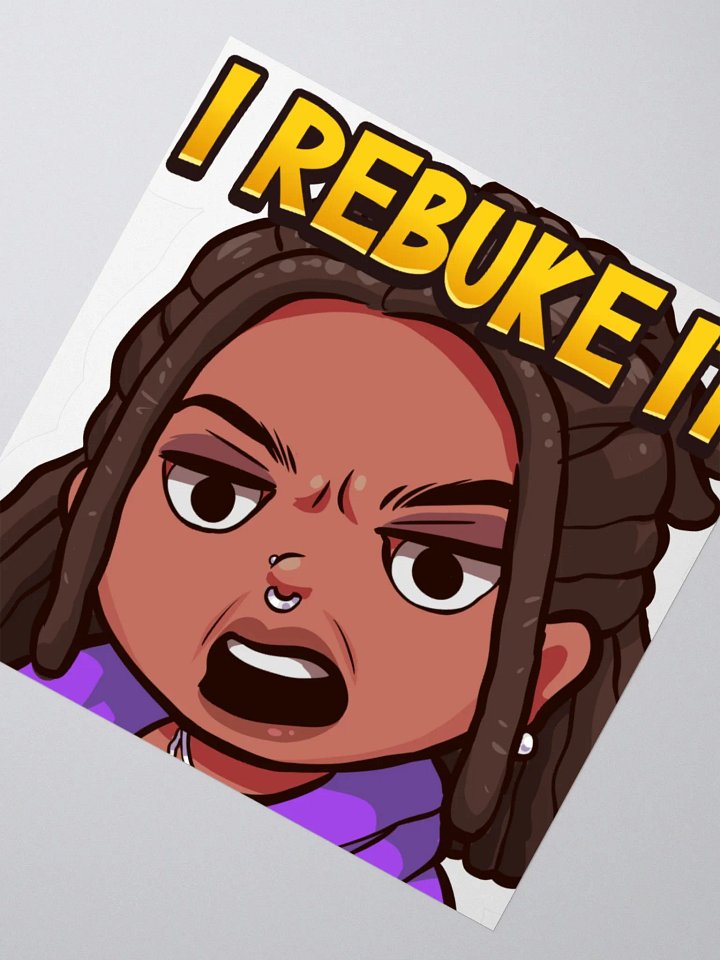 KW "I Rebuke It" Sticker product image (6)