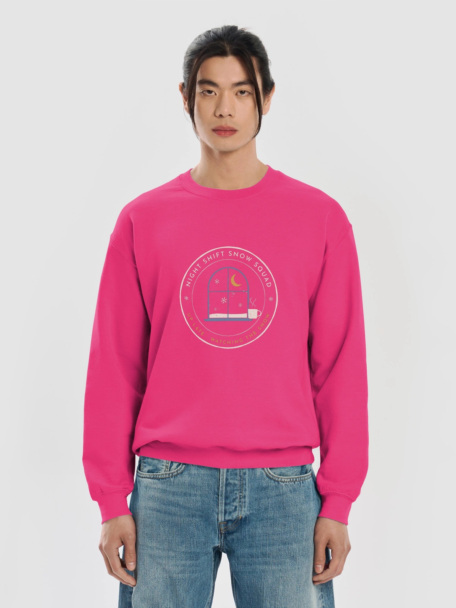Night Shift Snow Squad Crewneck product image (37)