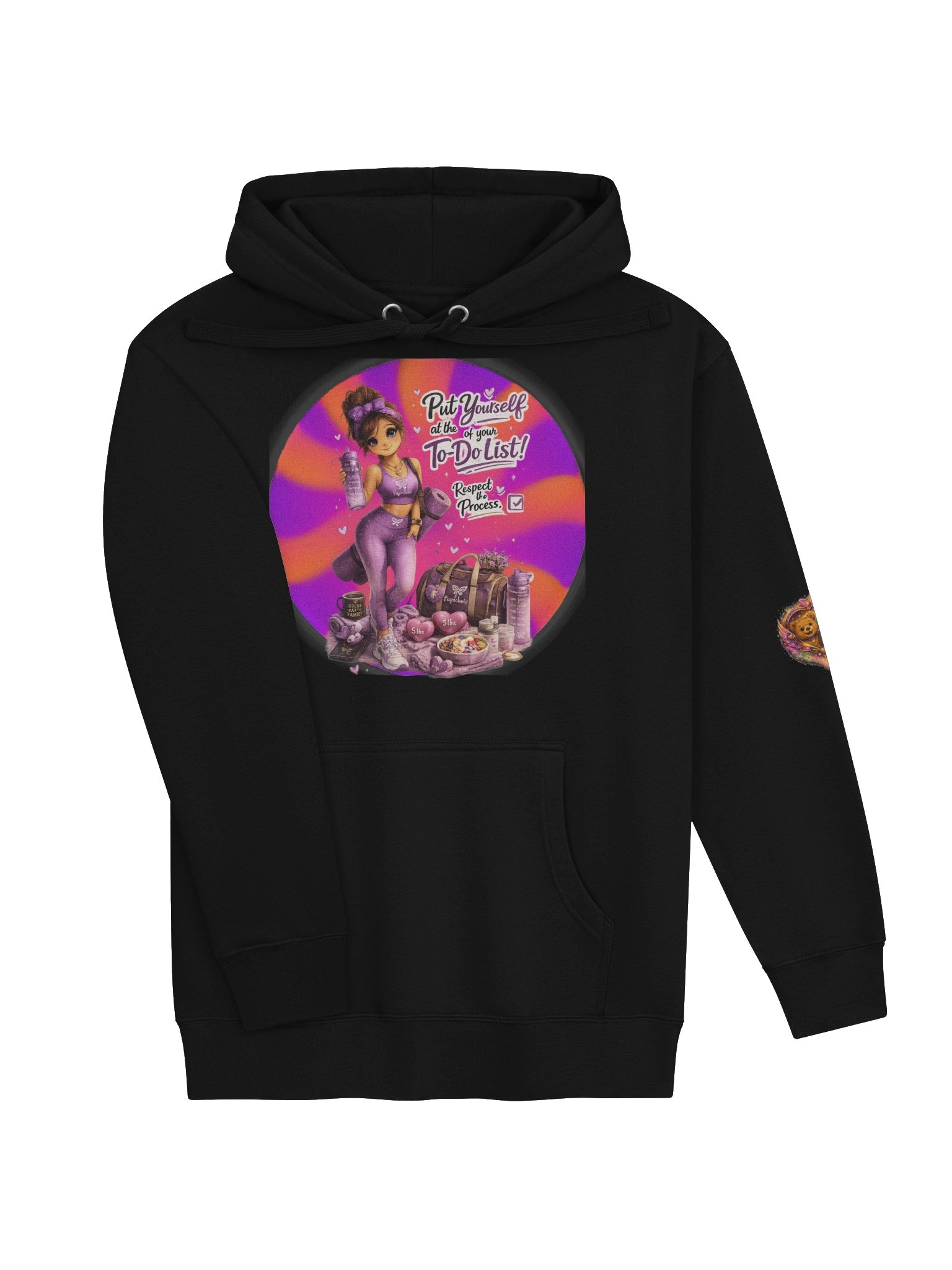 Fayzie Put Yourself First Premium Hoodie | Positive Self Care Apparel by FayzieBobs product image (4)