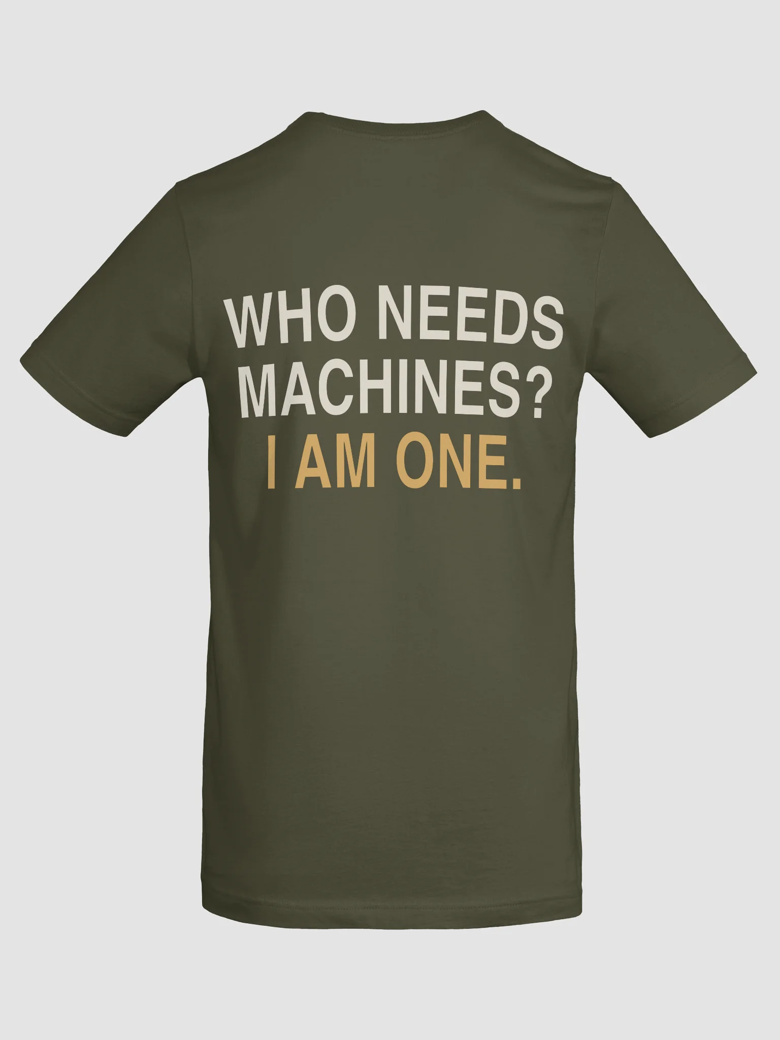 Who Needs Machines? Tee product image (6)