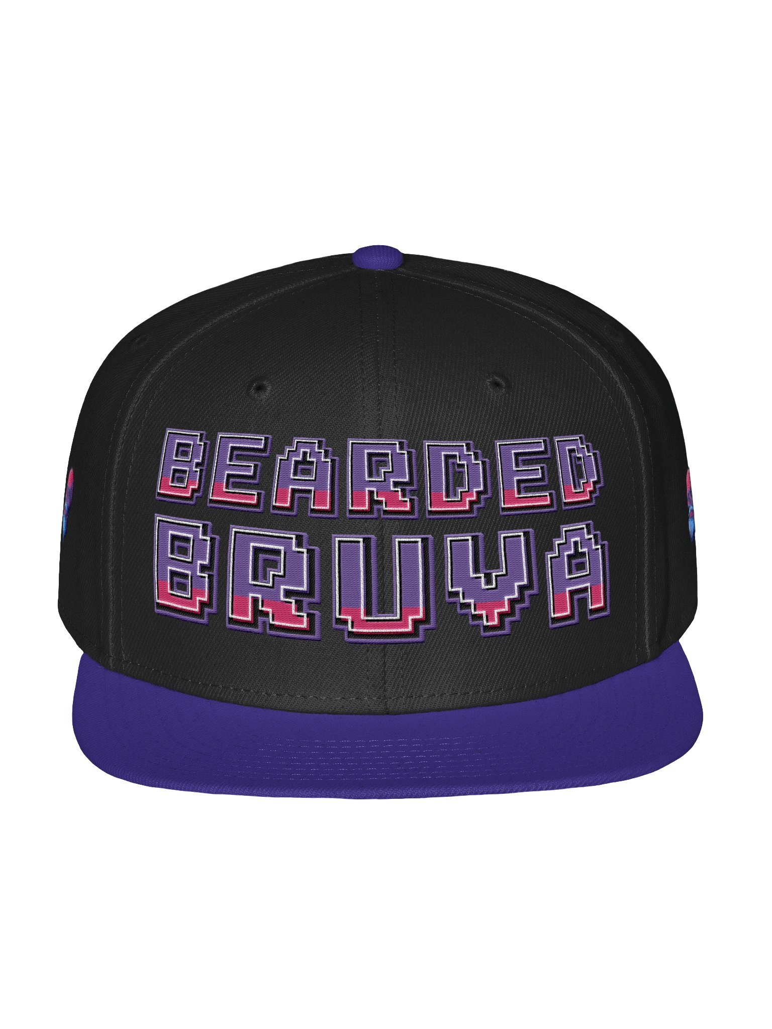Bearded Skull Snapback Cap product image (1)