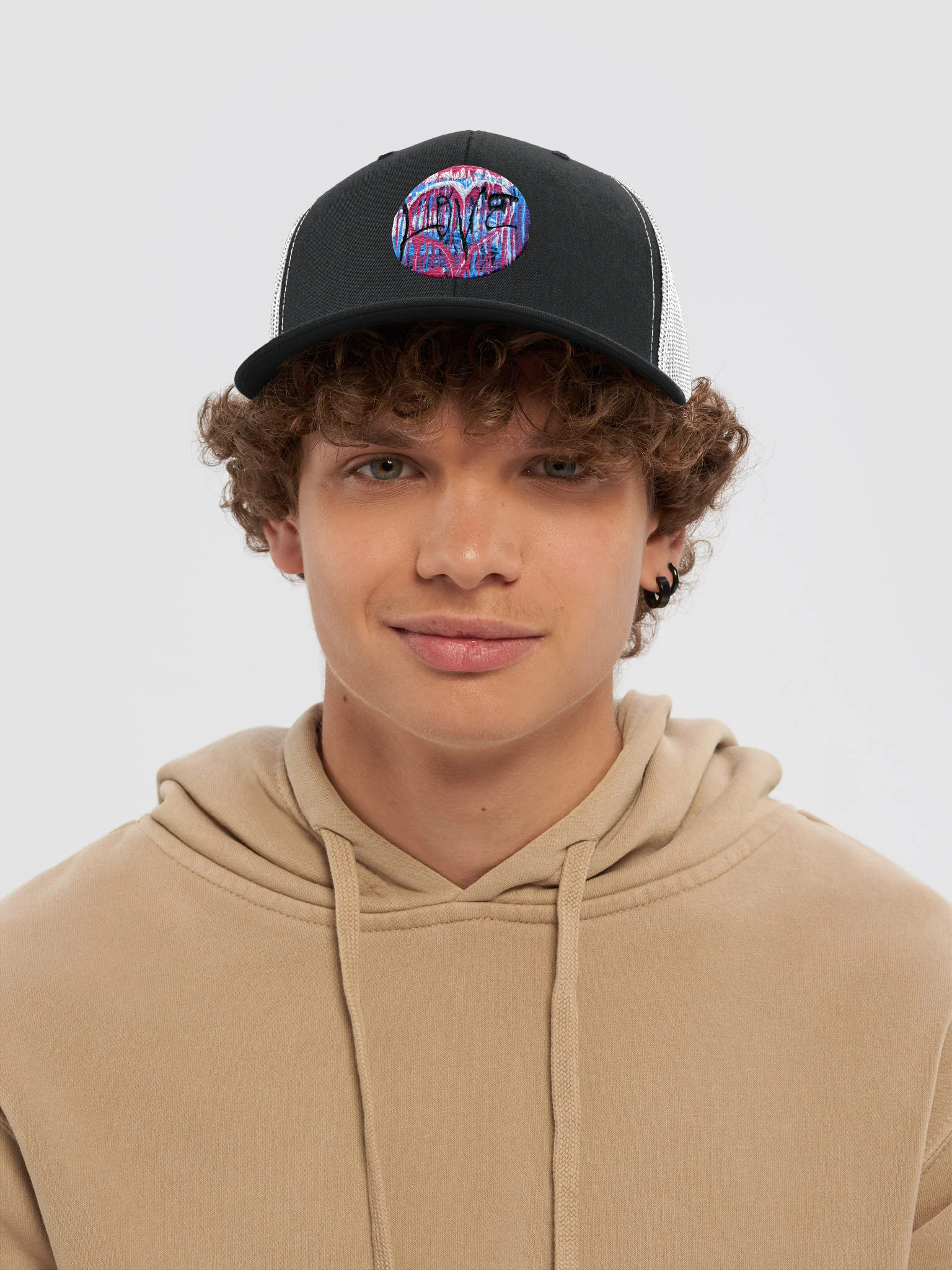 Graffiti Heart Trucker Hat product image (6)
