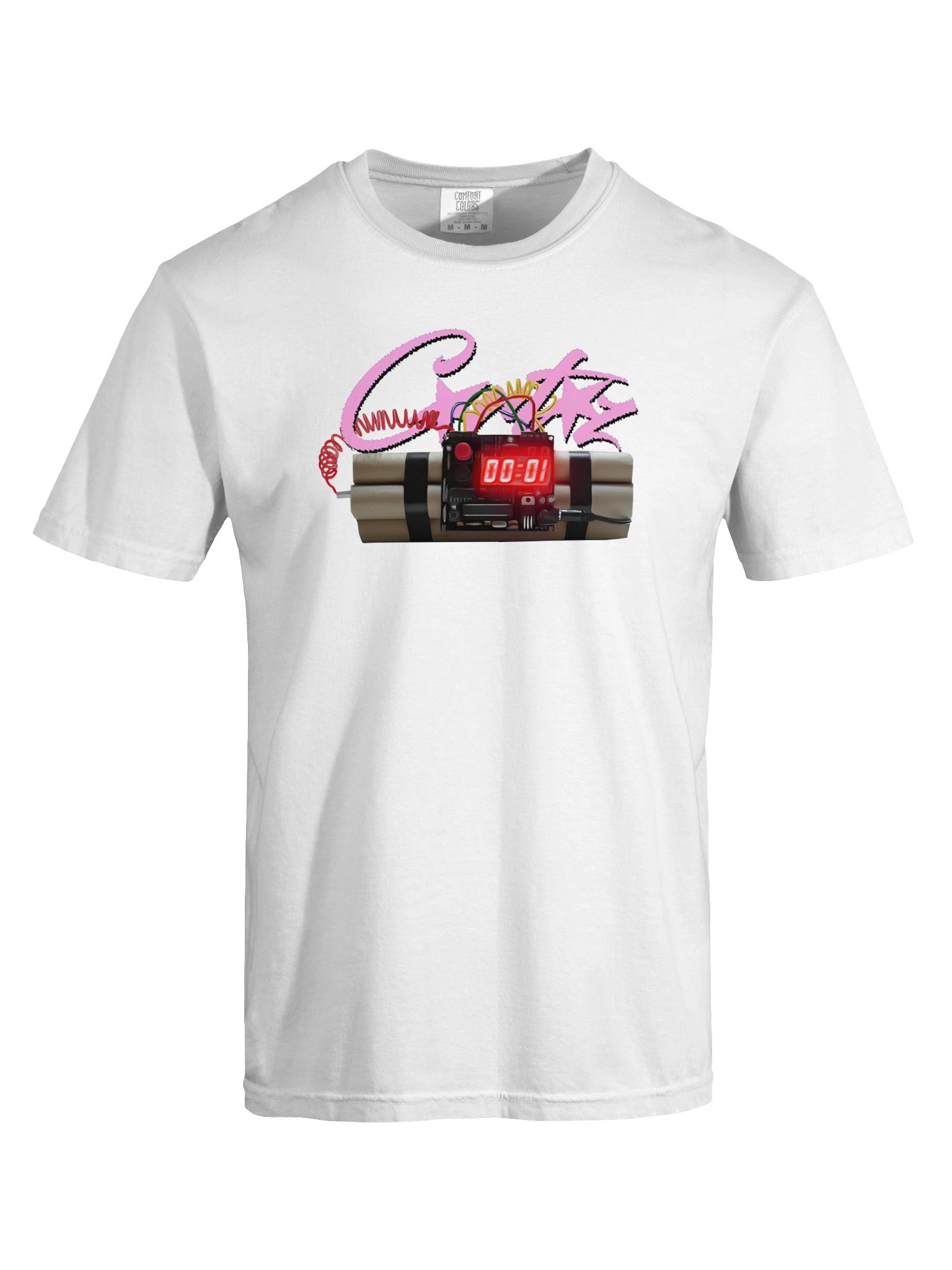Corteiz No Time 4 Luv T-Shirt – White product image (5)