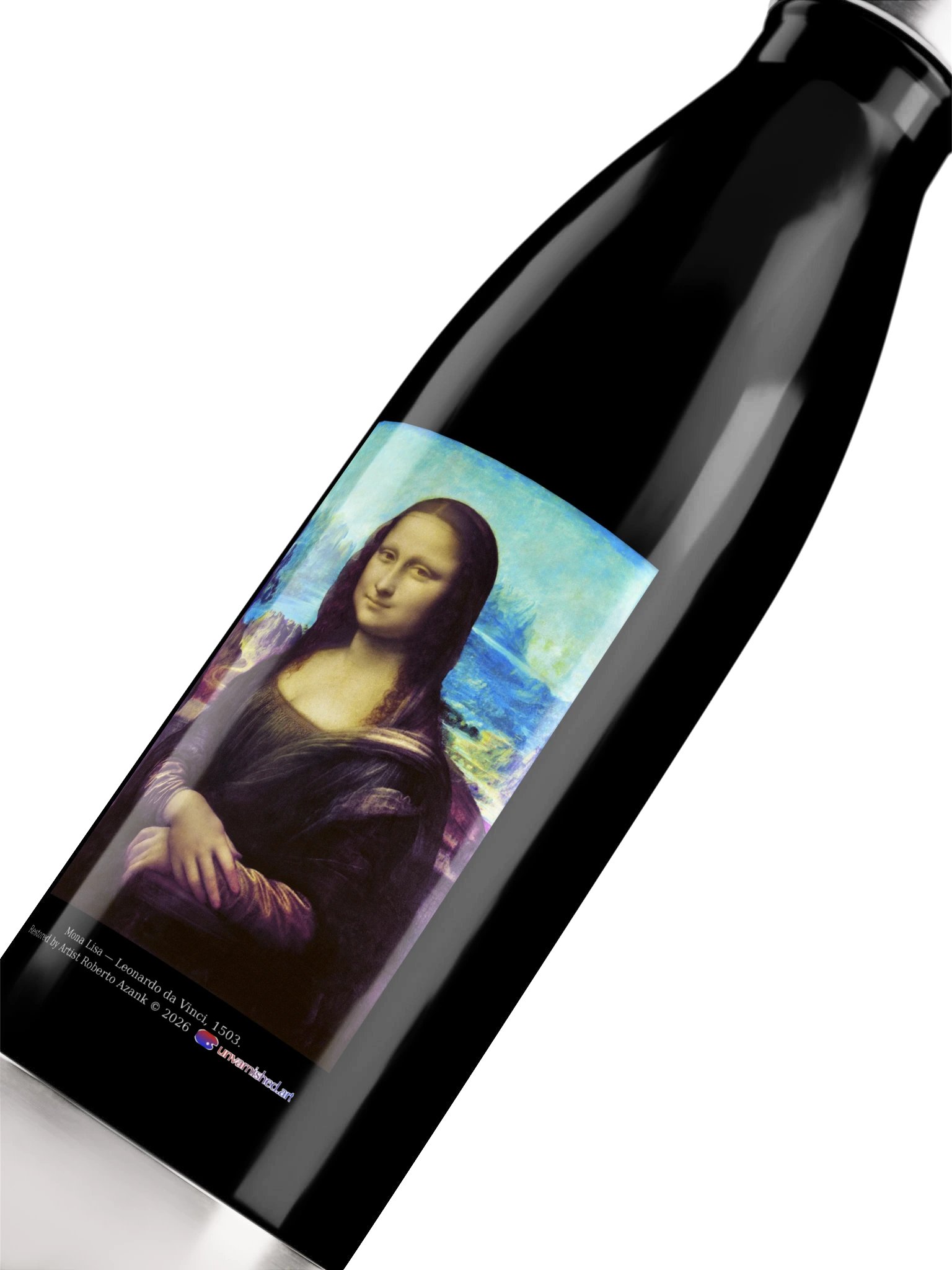 Mona Lisa — Water Bottle product image (5)
