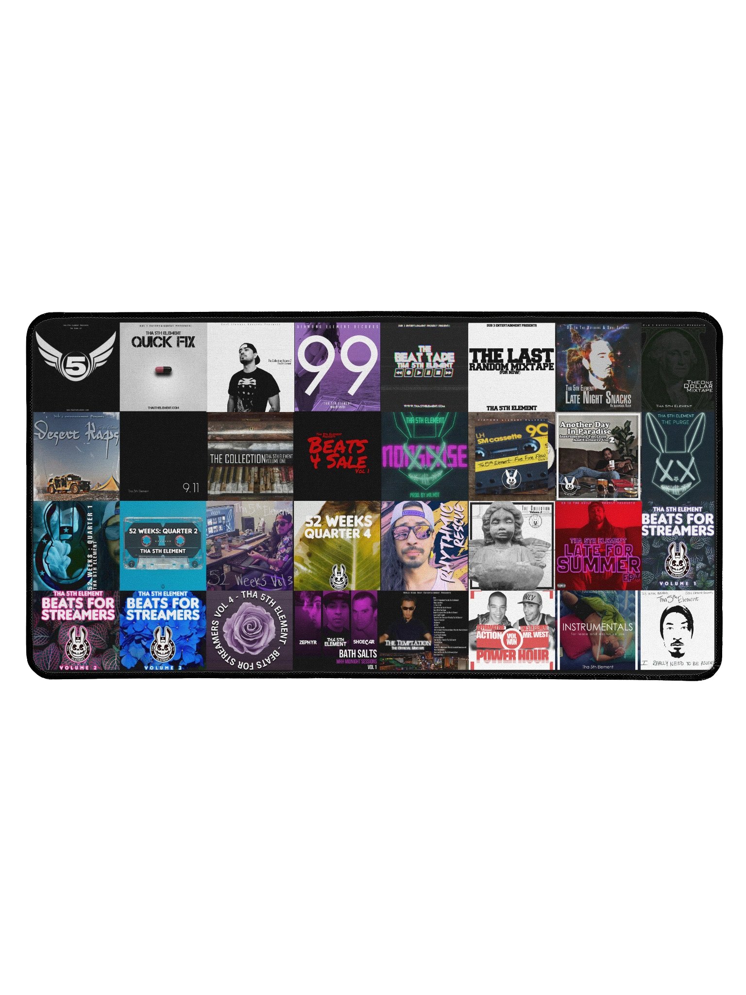 The Discography Desk Mat product image (1)