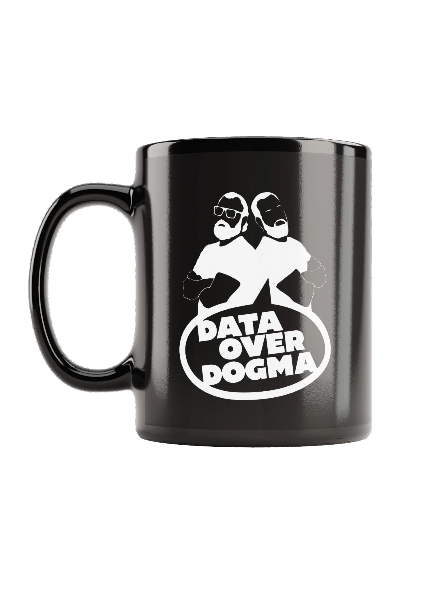 Data Over Dogma "Dans" Black Mug product image (1)