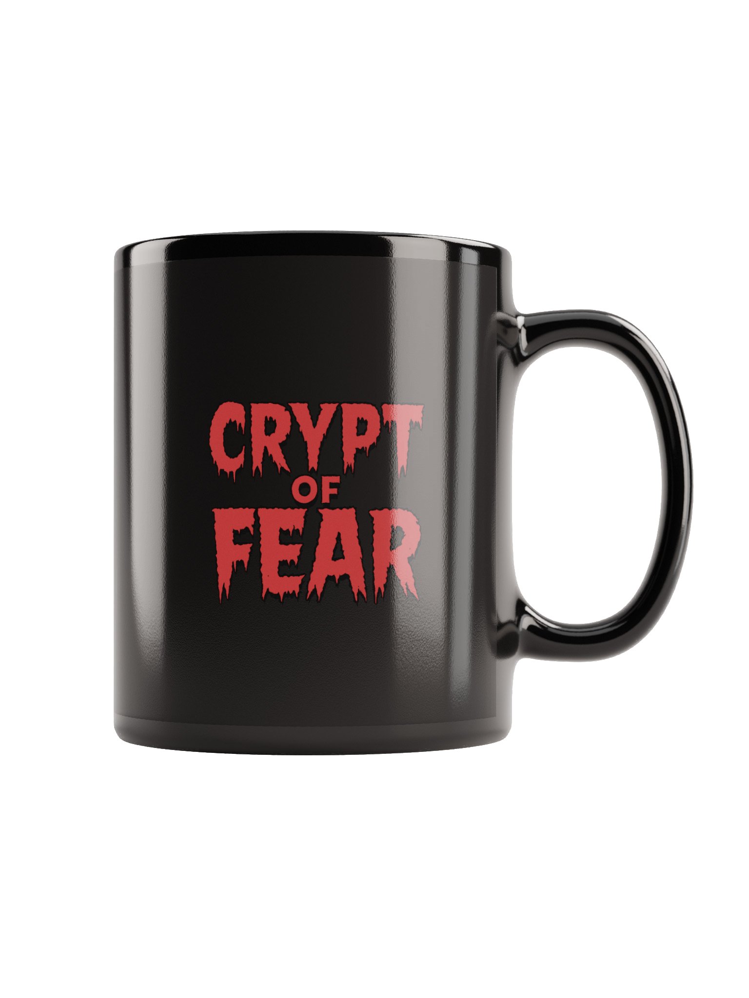 Crypt of Fear Black Glossy Mug product image (1)