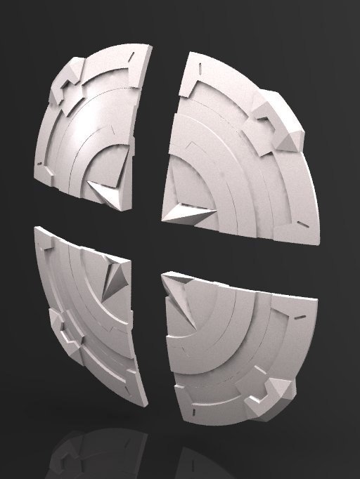 3D File - Captain America Shield from 'Marvel Rivals' product image (4)