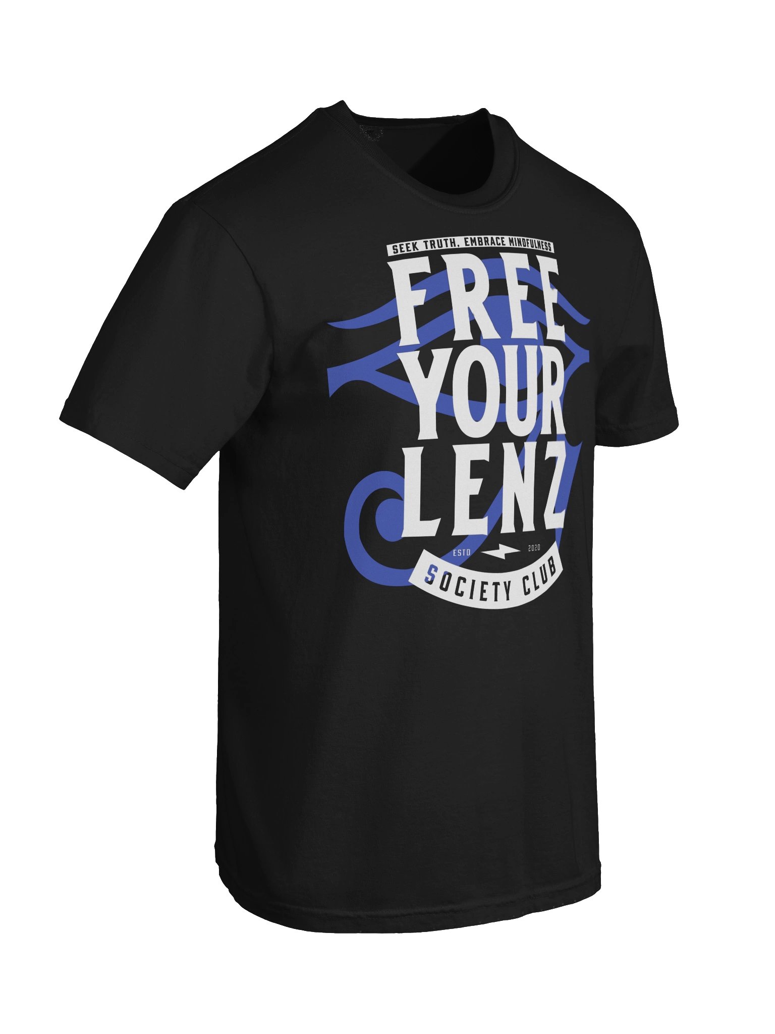 FreeYourLenz Society Tee (Blue) product image (3)