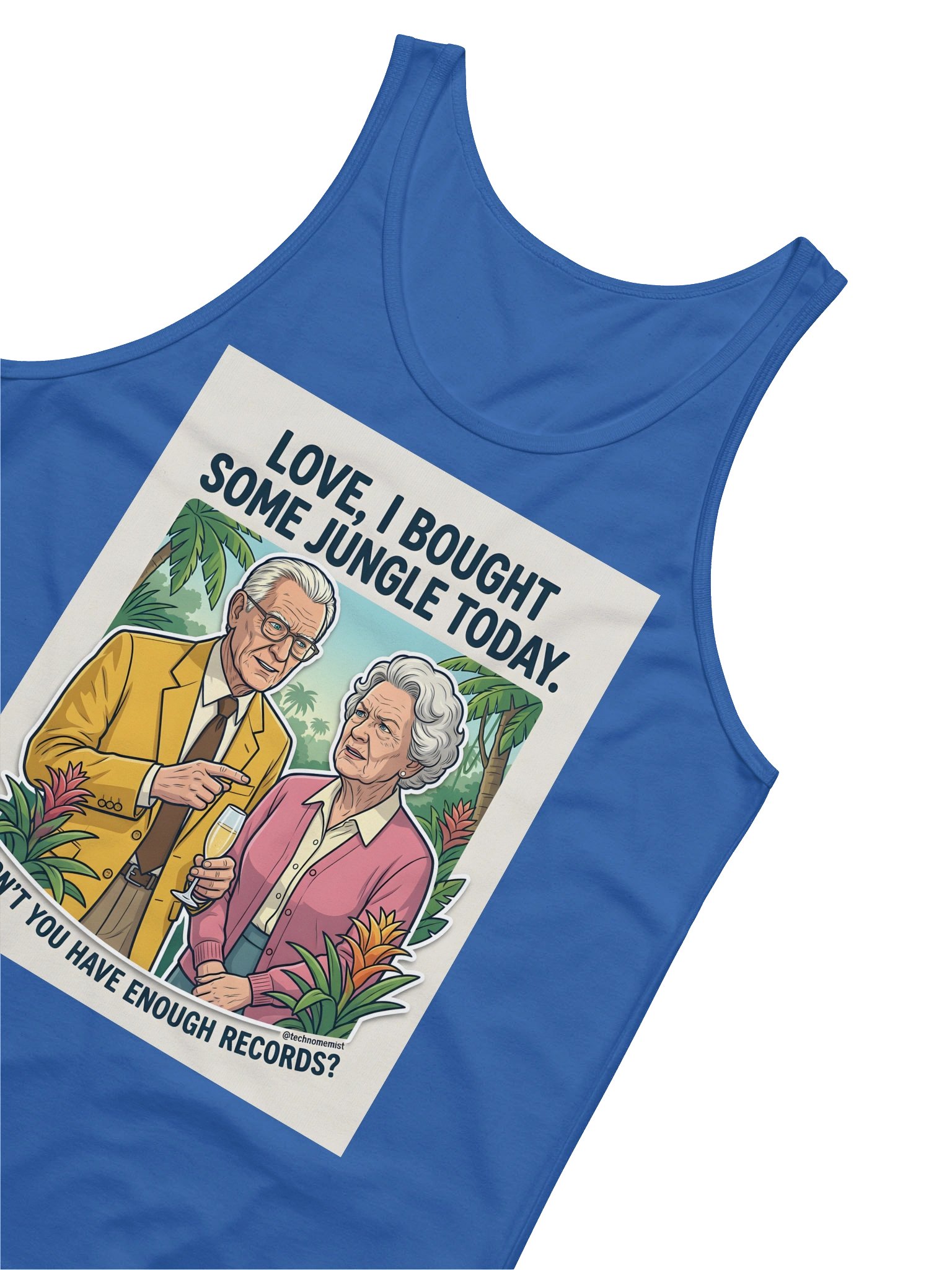 Love, I bought some jungle - tank top product image (28)