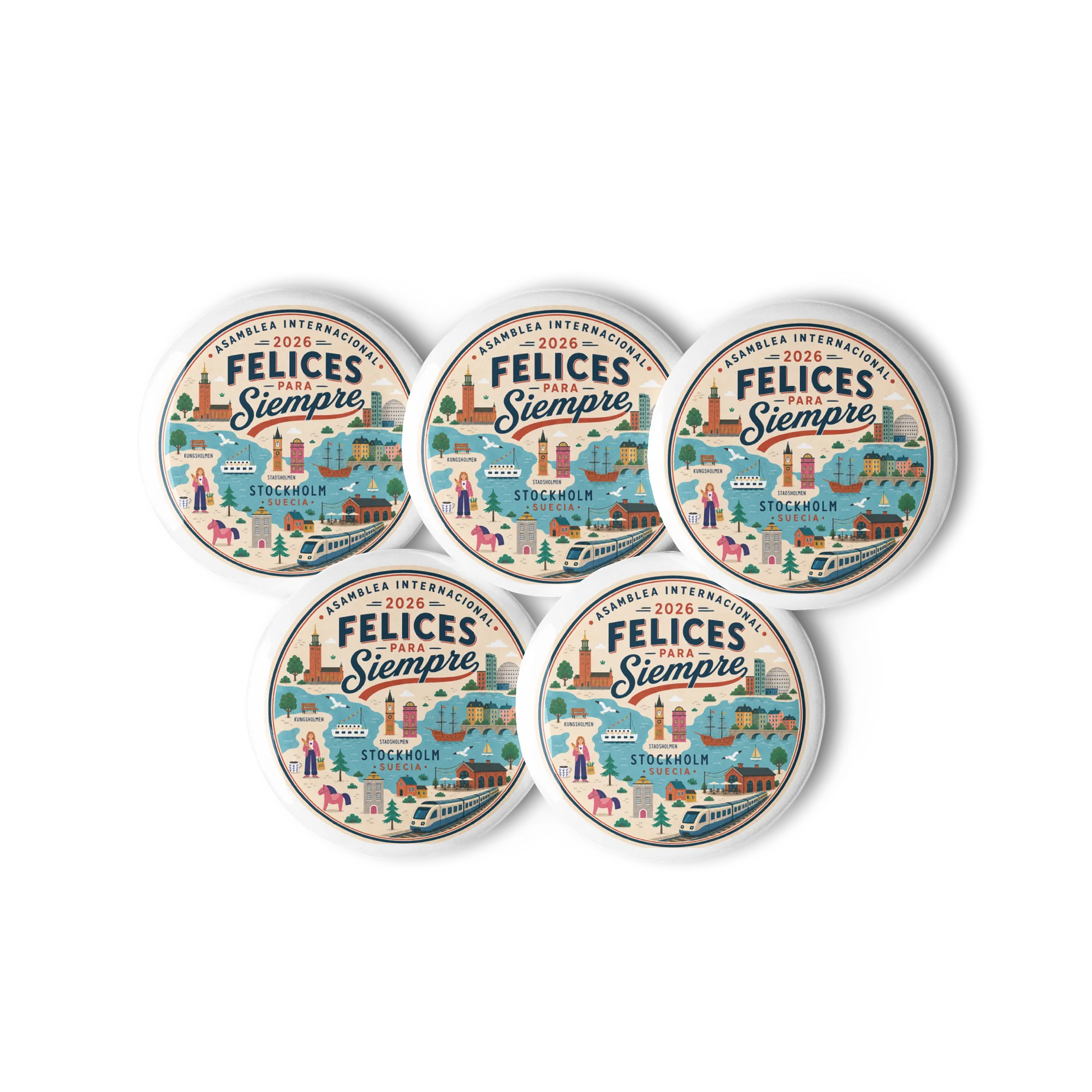 "Felices para Siempre” Asamblea Internacional Stockholm, Suecia product image (1)