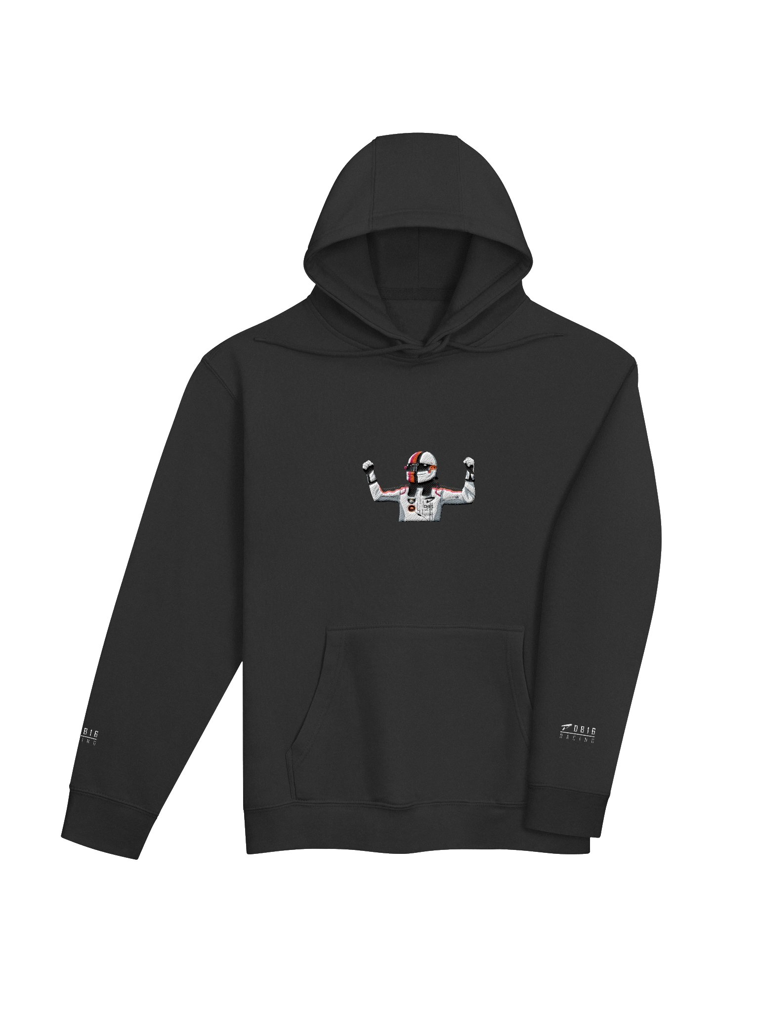 DB16 Racing Black Hoodie product image (4)