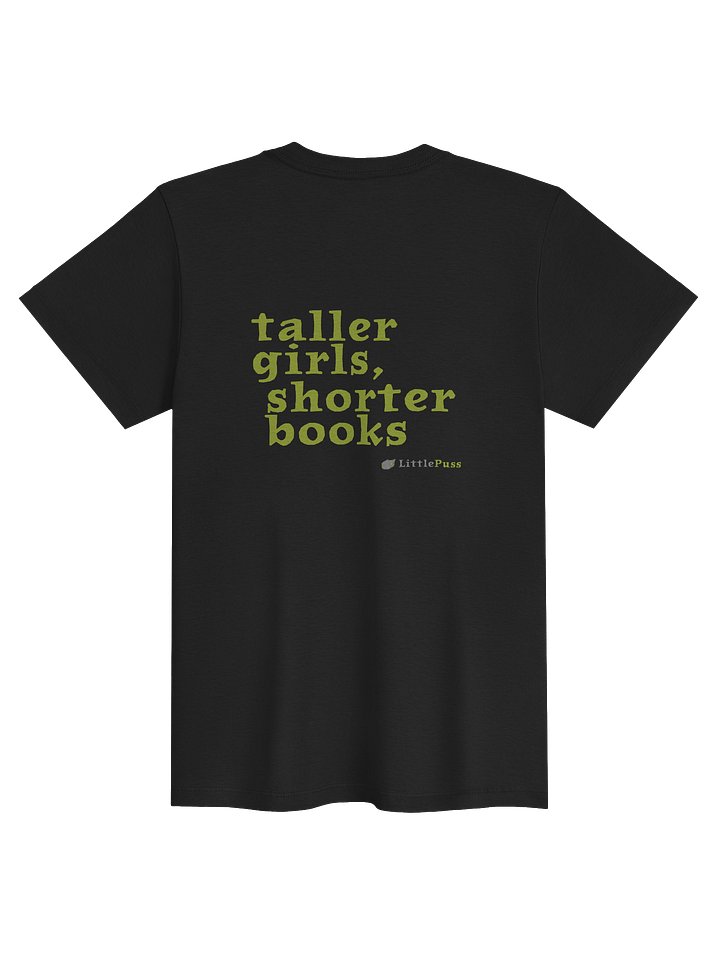 Taller Girls Shorter Books women's T-Shirt product image (2)