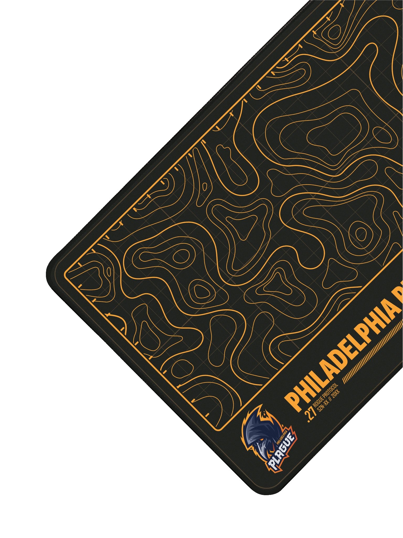 Philadelphia Plague Map Desk Mat product image (3)