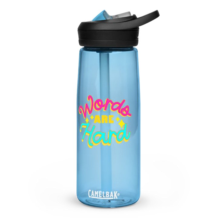 Word Are Hard Camelbak Water Bottle product image (4)