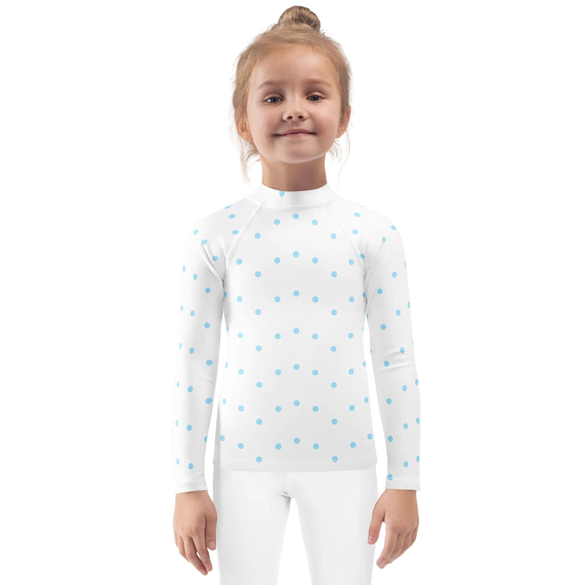 Pixel Glitch Kids Rash Guard product image (1)