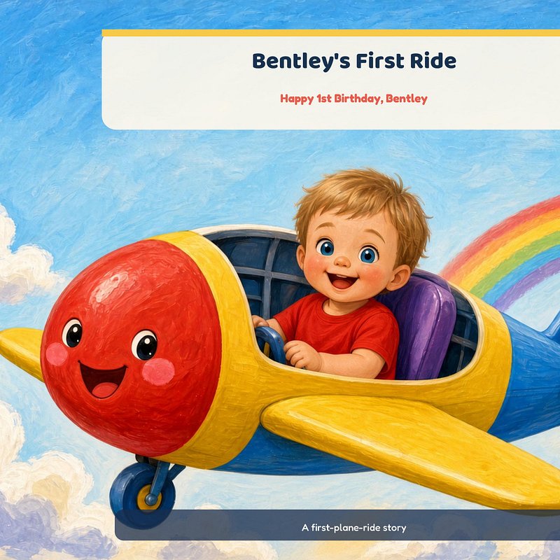 Bentley's First Ride, book cover