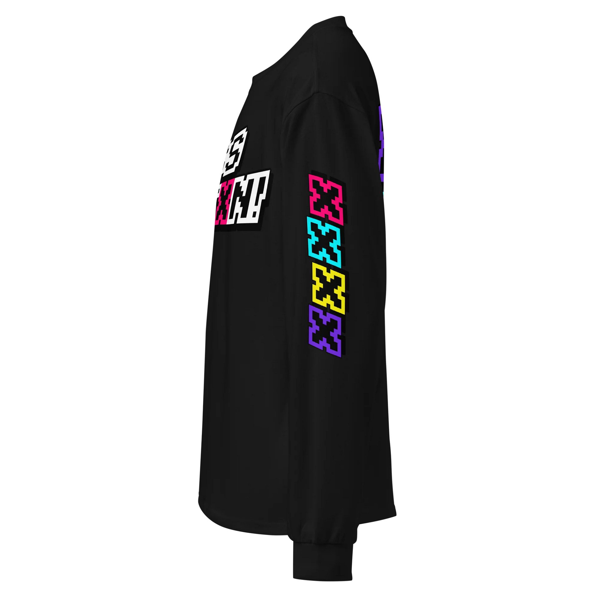Prxss Thx Bxttxn! Premium Long-Sleeve product image (4)