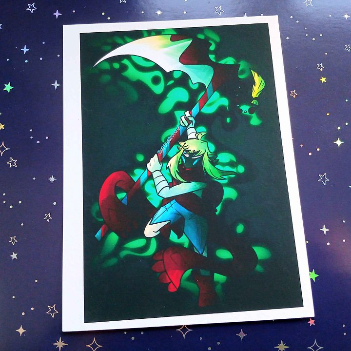 "Scythe" art print product image (1)
